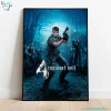 Resident Evil 4 Poster Iconic Horror Game Art 3