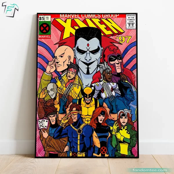 X Men Poster Classic Superhero Wall Art