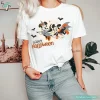 Disney Funny Flying Mickey Mouse and Minnie Mouse Shirt 3