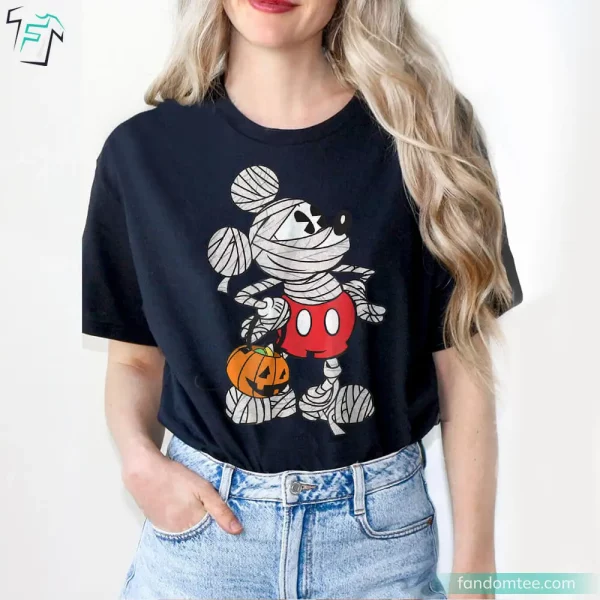 Disney Mummy Mickey Mouse Halloween Shirt for Disney Fan Lovers