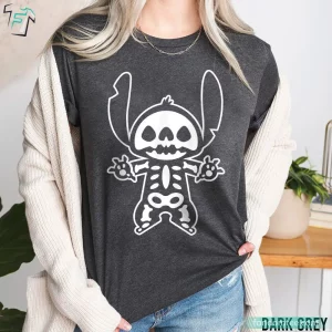 Disney Spooky Horror Skeleton Stitch Halloween Shirts for Disney Lovers 3