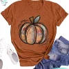 Fall Autumn Thanksgiving Funny Halloween Shirt Pumpkin