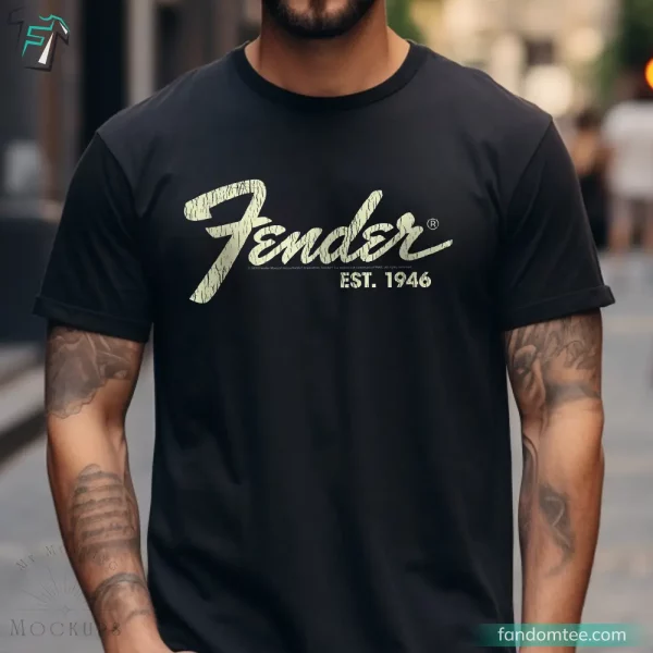 Fender Guitar Shirt Classic Est. 1946