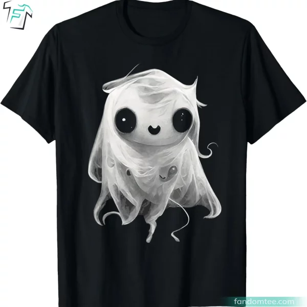 Funny Cute Dancing Halloween Ghost T Shirt