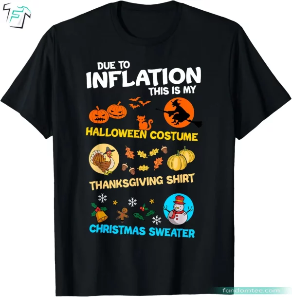 Funny Cute My Spooky Halloween Shirt Funny Thanksgiving Christmas Fall Graphic Tee