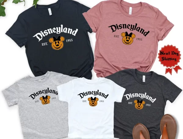 Funny Disneyland Halloween Shirts Vintage California 1955 Tee