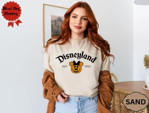 Funny Disneyland Halloween Shirts Vintage California 1955 Tee for Adult