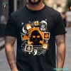 Funny Ghosts Halloween Poster and Star Wars Darth Vader Shirt 4