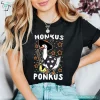 Halloween Cute Witches Duck Hocus Pocus Tee Funny Spooky Horror Gift