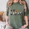 Funny Horror Characters Disney Halloween Tee For Adult 3