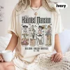 Funny Horror Characters Haunted Mansion Disney Halloween Tee Shirt 2