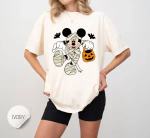 Funny Mummy Mickey Mouse Halloween Shirt for Disney Fan Lovers