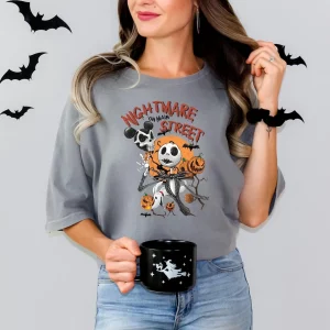 Funny Pumpkin Halloween Jack Skellington Shirt