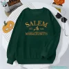 Funny Vintage Halloween Salem Massachusetts Shirt