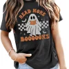 Halloween Read More Books Ghost Boo Shirt Funny Spooky Teacher