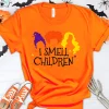 I Smell Children Sanderson Sisters Shirt Cute Hocus Pocus Graphic Funny Fall Tee 2