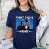 Inspirational Fight Fight Fight T Shirts for Trump Supporters 2024 2