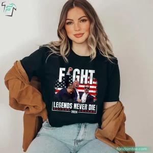 Legends Never Die 2024 Inspirational Trump Support Shirts 3