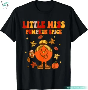 Little Pumpkin Spice T Shirt Funny Cute Fall Pumpkin Thanksgiving Tee