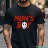 Mama's Boy Funny Horror Character Jason Voorhees Shirt 3