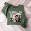 Retro The Boys of Fall Vintage Halloween Horror Movies Shirt