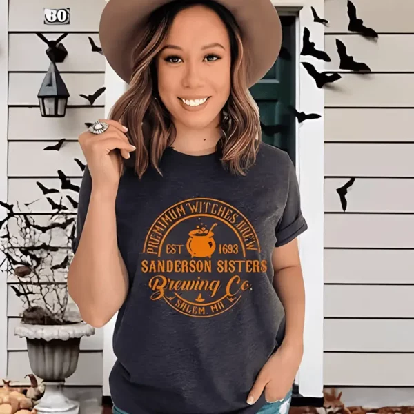 Sanderson Sisters Brewing Co Funny Hocus Pocus Shirt