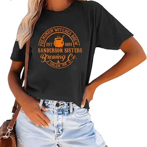 Sanderson Sisters Brewing Co Funny Hocus Pocus Shirt