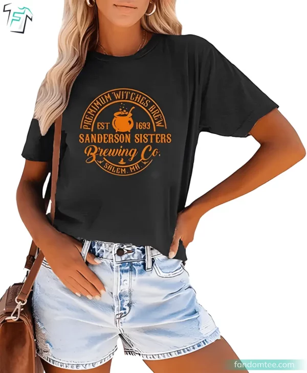 Sanderson Sisters Brewing Co Funny Hocus Pocus Shirt