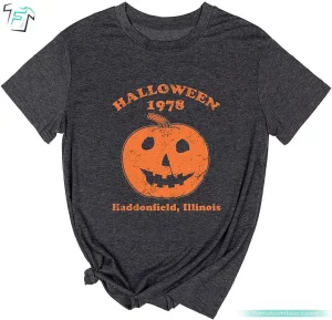 Scary Halloween Haddonfield Illinois 1978 Horror Movies Shirt