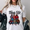 Scary Halloween Thug Life Friends Horror Movie Character Shirt 1