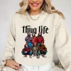 Scary Halloween Thug Life Friends Horror Movie Character Shirt