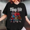 Scary Halloween Thug Life Friends Horror Movie Character Shirt 2