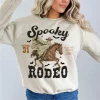 Spooky Rodeo Boo Shirt Funny Scary Halloween Tee 1