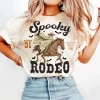 Spooky Rodeo Boo Shirt Funny Scary Halloween Tee 2