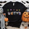 Stich Halloween Shirts Funny Horror Characters Scary Movie Shirt 1