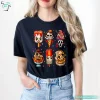 Summer Popsicle Halloween Ice Cream Summerween Funny Horror Movie Shirt 4