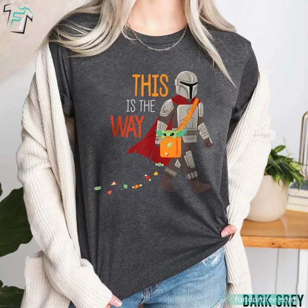 The Mandalorian Grogu This is The Way Star Wars Halloween Costume Shirt