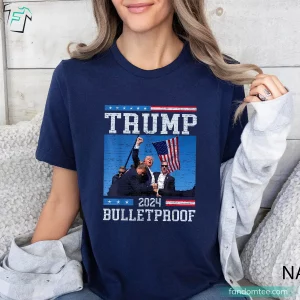 Trump 2024 Bulletproof for Trump Support Shirts 2