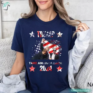 Trump Take America Back 2024 Trump Funny Shirts for Supporters 2