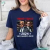 Trump Vance Take America Back Funny Pro Trump Shirts 2024 2