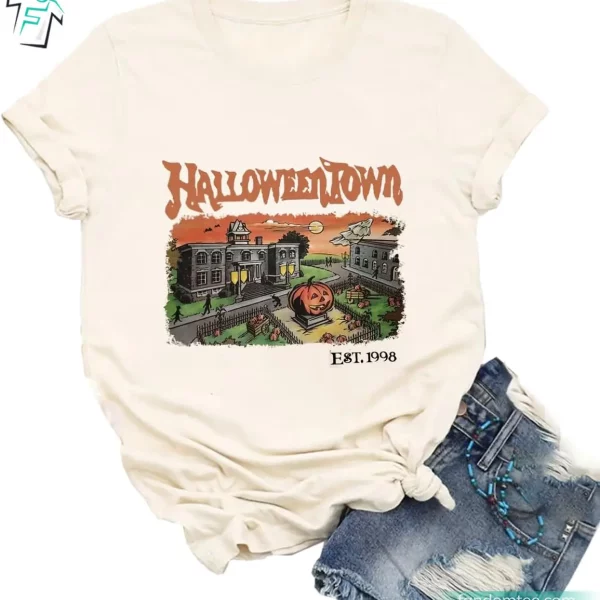 Vintage Halloweentown University Sweatshirt Best Iconic Halloween Pumpkin Tee