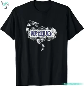 Beetlejuice Logo Tee Horror Movie Beetlejuice Vintage Shirt