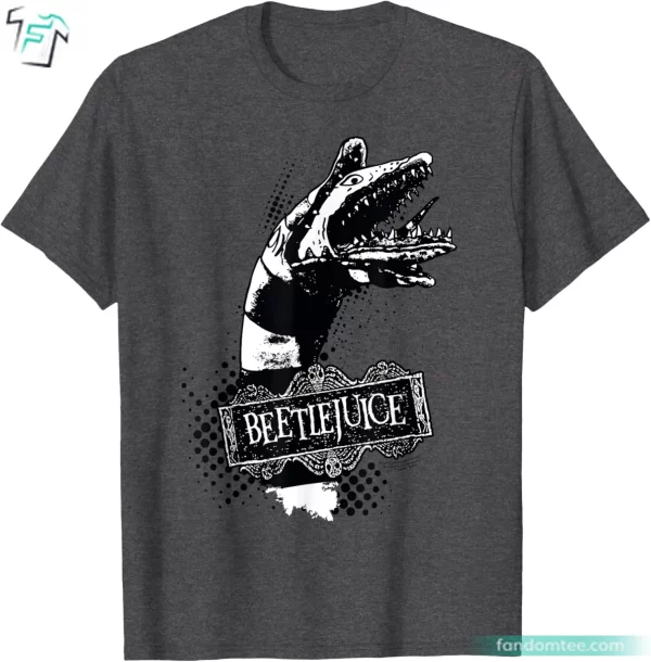 Beetlejuice Sandworm Scary Halloween Beetlejuice Graphic Tee