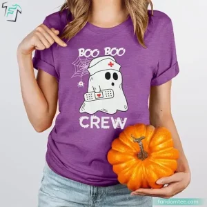 Boo Boo Crew Funny Halloween Nurse Shirt Cute Best Halloween Presents 2