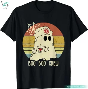 Boo Boo Crew Nurse Shirts Funny Halloween Gift Tee