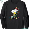 Christmas Snoopy X Mas Lights Funny Peauts Snoopy Shirts For Women 3