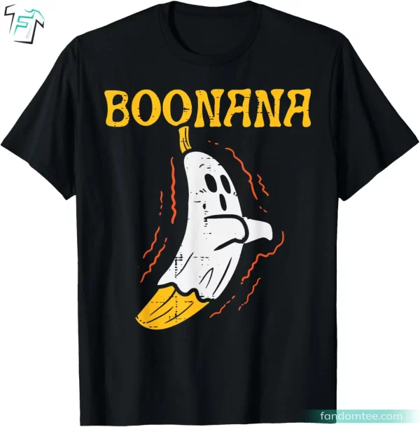 Cute Boonana Ghost Banana Halloween Boo T Shirt Funny Great Halloween Gifts