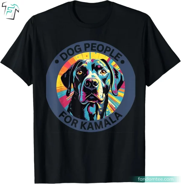 Dog People For Kamala Funny Kamala Harris Pets Shirt