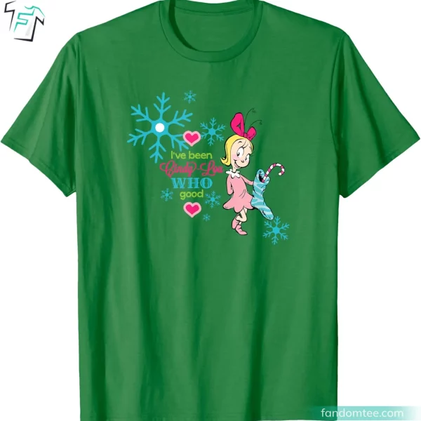 Dr. Seuss Cindy Lou Who Shirt Funny Christmas Tee