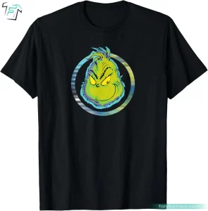 Dr. Seuss Watercolor Grinch T Shirt Adults